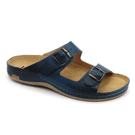 Saboti medicali Leon 703 albastru - barbati