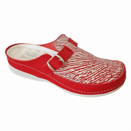 Saboti medicali Medi+ V10 sb rosu zebra - dama