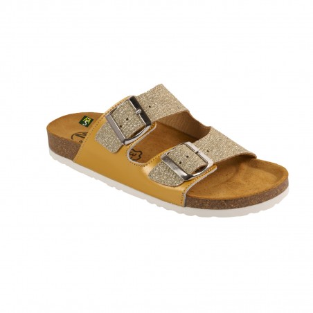 Papuci Medi+ Ena 32 auriu - dama