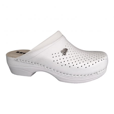 Saboti medicali Leon 100M alb - barbati