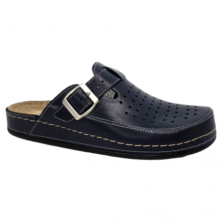 Saboti medicali Doss 249 albastru perforat - barbati