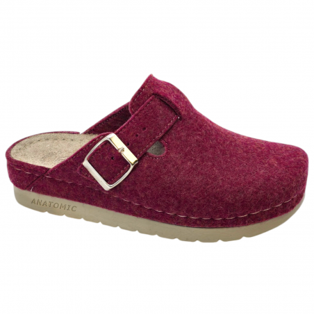 Papuci de casa Doss 447 bordo - dama