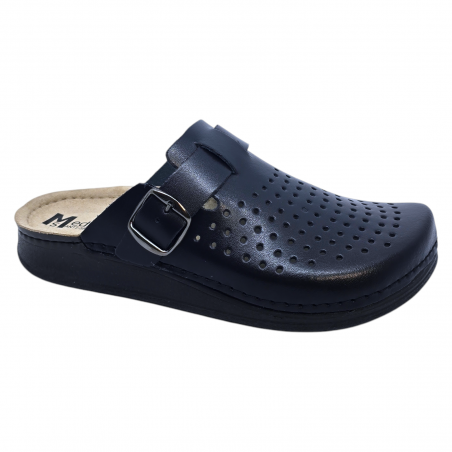 Saboti medicali Medi+ 34001 albastru perforat - barbati