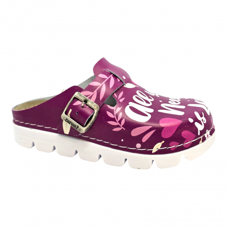 Saboti medicali Dr Feet 1100 mov -  All you need is love - dama