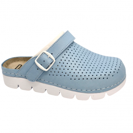 Saboti medicali Dr Feet 9014 albastru deschis - dama