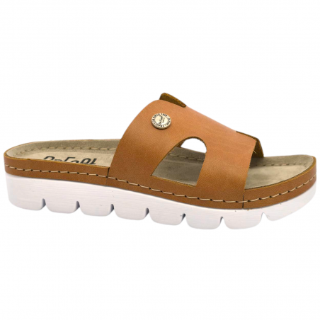 Papuci Dr Feet 9000 maro deschis - dama