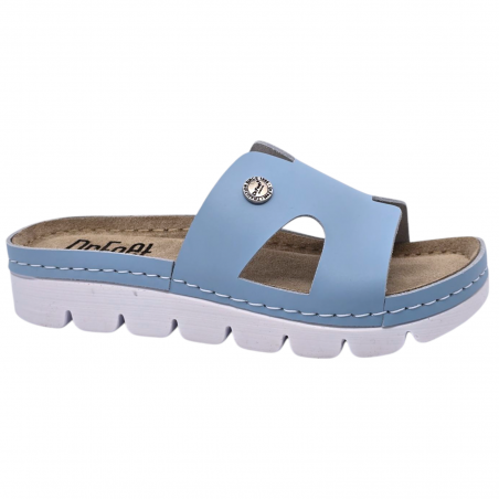 Papuci Dr Feet 9000 albastru deschis - dama
