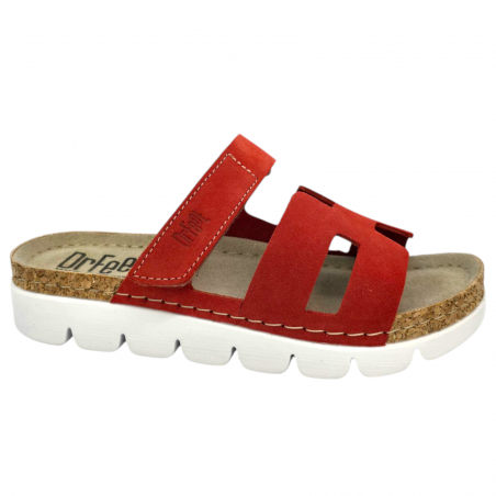 Papuci Dr Feet 9018 rosu - dama