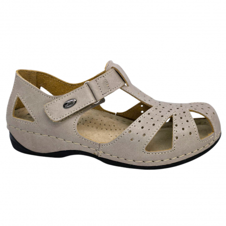 Pantofi Dr Feet 2023 gri maroniu - dama