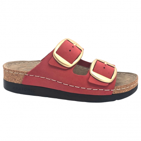 Papuci Doss 511 rosu - dama