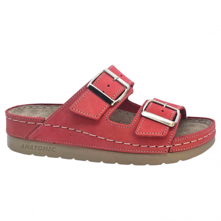 Papuci Doss 593 rosu - dama