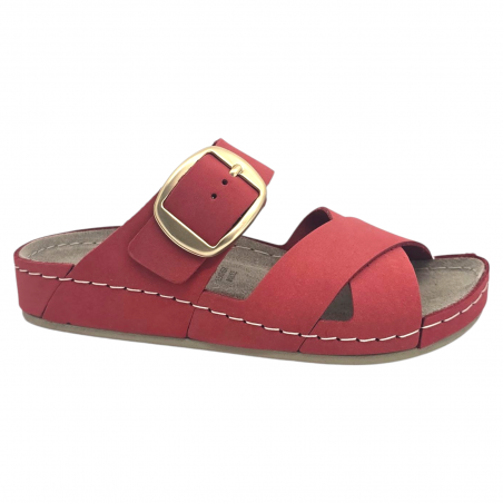 Papuci Doss 595 rosu - dama