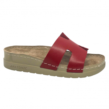 Papuci Doss 536 rosu - dama