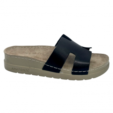 Papuci Doss 536 negru - dama