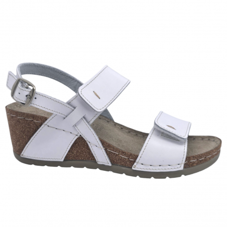 Sandale Doss 542 alb - dama