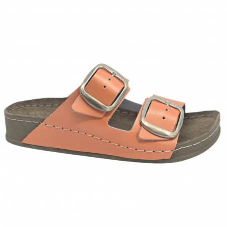 Papuci Doss 298 portocaliu - dama