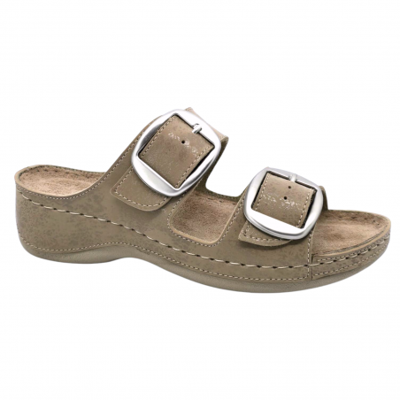 Papuci Doss 538 bej - dama