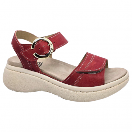 Sandale Dr Feet 18004 rosu - dama