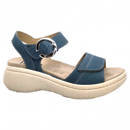 Sandale Dr Feet 18004 albastru - dama