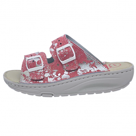 Papuci Piumetta 6273 roz cu argintiu - dama