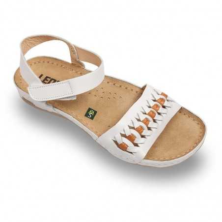 Sandale dama alb 964